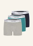 Majtki damskie - Calvin Klein Bokserki Icon Cotton Relaxed Fit, 3 Szt blau - miniaturka - grafika 1