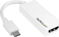 Adaptery i przejściówki - Adapter USB StarTech Adap StarTech USBC to HDMI Adapter 4K White M/F - miniaturka - grafika 1