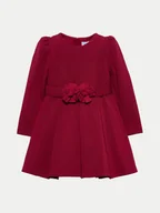 Sukienki i spódniczki dla dziewczynek - Abel & Lula Sukienka codzienna 5540 Czerwony Regular Fit - miniaturka - grafika 1