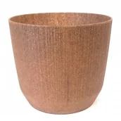 Donice - Doniczka plastikowa okrągła brąz 15 cm Ryfo - miniaturka - grafika 1