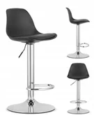 Taborety i hokery - Hoker Dansk krzesło barowe obrotowe regulowane - miniaturka - grafika 1