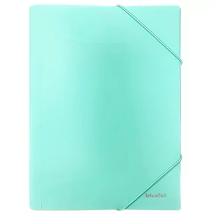 Teczka gumka A4/PP pastel zielona Biurfol - Teczki i skoroszyty - miniaturka - grafika 1