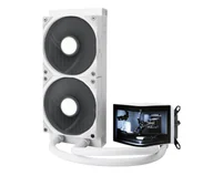 Chłodzenie wodne - Tryx Panorama 240 White 240mm L-P240N-DS2M-G0W - miniaturka - grafika 1