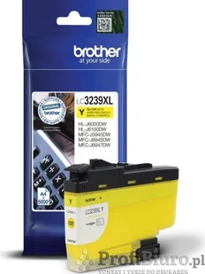 BROTHER Tusz Brother do MFC J5945DW/MFC J6945DW/MFC J6947DW | yellow | 5000str LC3239XLY - Tusze oryginalne - miniaturka - grafika 6