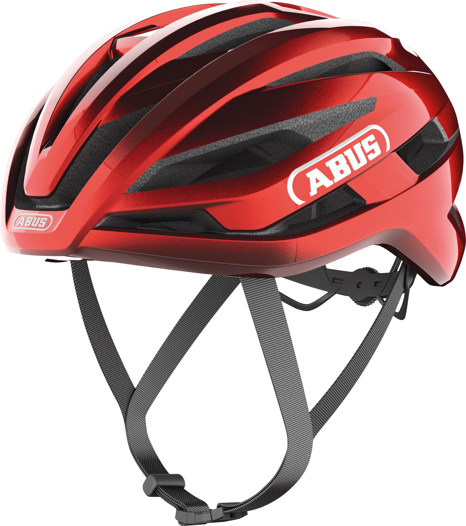 Kask rowerowy szosowy ABUS StormChaser ACE - lekki kask rowerowy do wyścigów rowerowych, wycieczek szutrowych i przełajowych - dla mężczyzn i kobiet - rozmiar L, czerwony