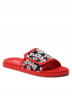 Klapki i japonki damskie - Melissa Klapki Groovy Mickey Mouse 33632 Red/Black AC405 - miniaturka - grafika 1