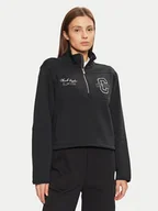 Bluzy damskie - Converse Bluza Retro 10027566-A01 Czarny Regular Fit - miniaturka - grafika 1