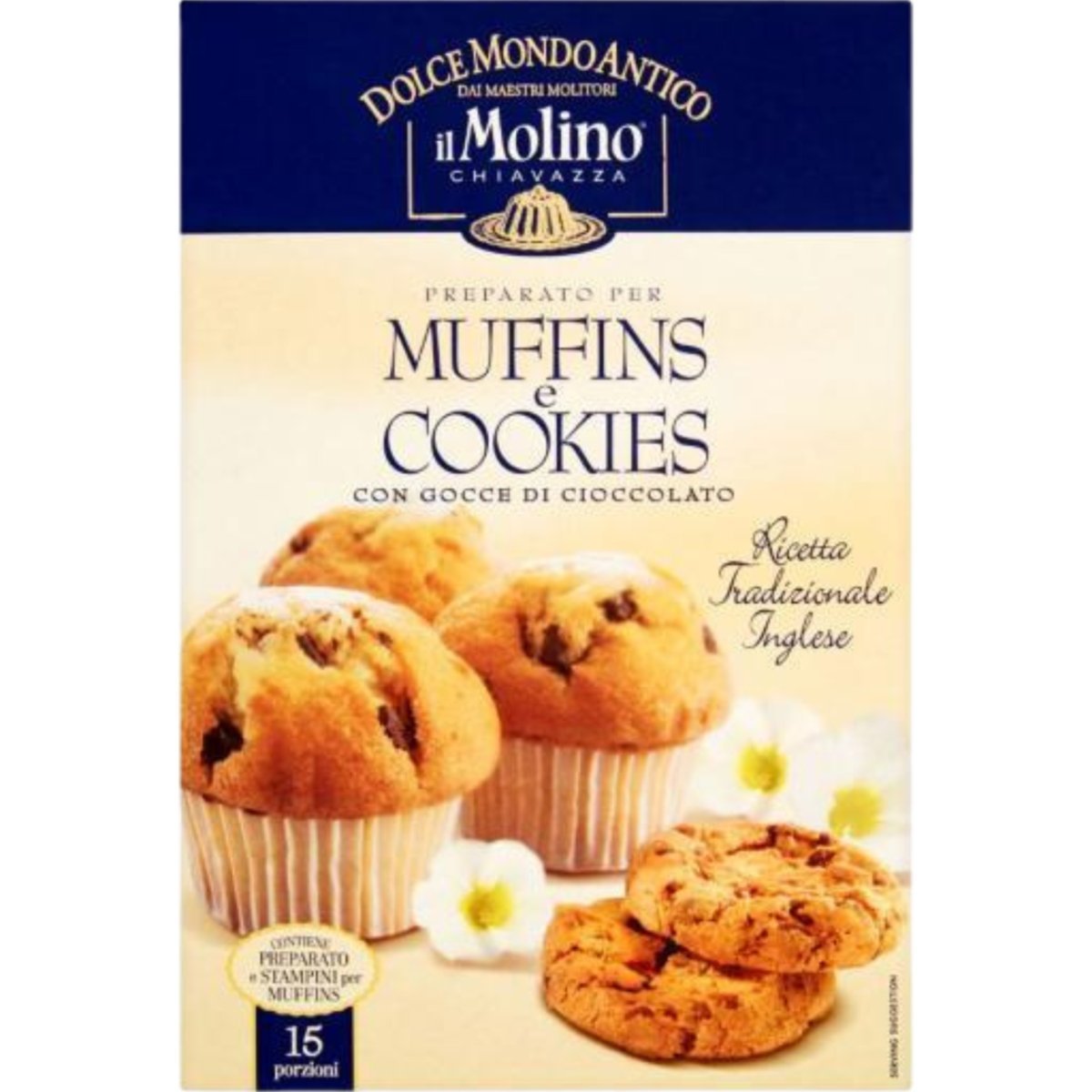 Molino Chiavazza Muffins&Cookies 370g gotowa mieszanka na babeczki ciastka