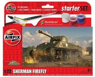 Modele do sklejania - Czołg Sherman Firefly zestaw z farbami Airfix - miniaturka - grafika 1