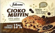 Ciastka - Babeczki z kawałkami czekolady Muffin Cioko 200g Falcone włoskie - miniaturka - grafika 1