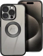 Etui i futerały do telefonów - OEM Futerał GLAM do IPHONE 12 czarny - miniaturka - grafika 1