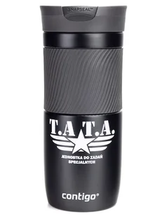 Kubek termiczny Contigo Byron 470ml - Tata - Czarny - Kubki termiczne - miniaturka - grafika 1