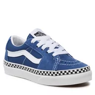 Buty dla dziewczynek - Tenisówki Vans Uy Sk8-Low VN0A7Q5L8151 True Blue/True White - miniaturka - grafika 1