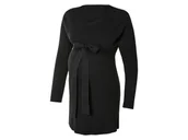 Odzież ciążowa - esmara® Sweter sukienka ciążowa damska (XL (48/50), Czarny) - miniaturka - grafika 1