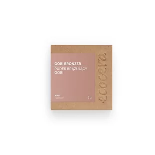 Ecocera Puder Brązujący GOBI 5.0 g - Bronzery i konturowanie twarzy - miniaturka - grafika 1