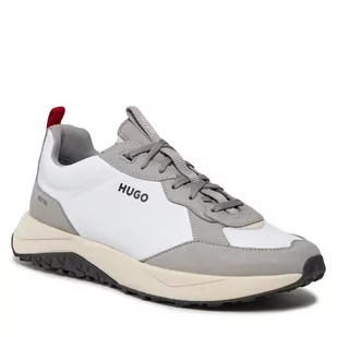 Sneakersy Hugo Kane 50504379 10253138 01 White 126 - Półbuty męskie - miniaturka - grafika 1