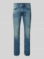 Spodnie męskie - Jeansy o kroju tapered fit z mieszanki bawełny model ‘STANLEY’ - miniaturka - grafika 1