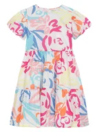 Sukienki - Danamade Sukienka "Dnicolina" w kolorze różowo-miętowym - miniaturka - grafika 1