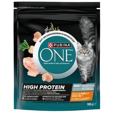 Karma dla kota PURINA ONE High Protein Kurczak 900 g