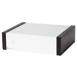 Pro-Ject Amp Box DS2 – Wzmacniacz mocy + Drewniane panele boczne Silver / Eucalyptus - Wzmacniacze - miniaturka - grafika 1