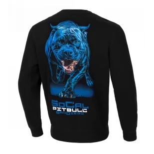 Bluza Pit Bull Seria Regular In Blue '24 - Czarna S - Odzież taktyczna i umundurowanie - miniaturka - grafika 1