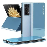 Etui i futerały do telefonów - Lustrzane etui na telefon Surface do Honor Magic V2 5G PC View Window Flip Phone Cover z podstawką Wielobarwny Style D - miniaturka - grafika 1
