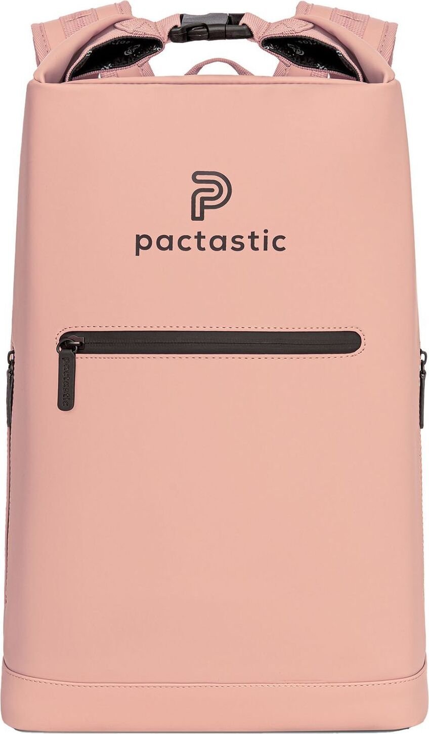 Pactastic plecak z przegrodą na laptopa Urban Collection Rolltop Backpack 50 cm 27L Rose pink