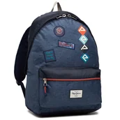 Plecaki - Plecak Pepe Jeans Mochila 42cm Pjl Paul 6322361 Navy - miniaturka - grafika 1