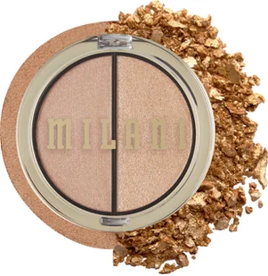 MILANI MILANI - HIGHLIGHTER DUO - CREME &amp; POWDER - Rozświetlacz - 130 SPARK PLUG MILDCPRO-ERRO-02 - Rozświetlacze do twarzy i ciała - miniaturka - grafika 2