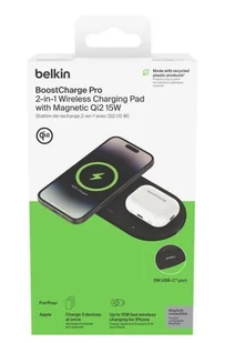 Ładowarka podwójna BoostCharge Pro Qi2 15W czarna - Ładowarki do telefonów - miniaturka - grafika 7