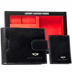 Zestaw prezentowy: skórzany portfel męski, etui i brelok - Peterson - Breloki - miniaturka - grafika 10