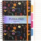 Zeszyty szkolne - Kołobrulion Book Bloom. Kwiaty. Pukka Project. B5 linia. 100 kartek - miniaturka - grafika 1