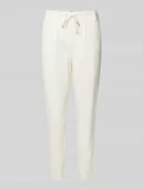 Spodnie damskie - Spodnie materiałowe o kroju regular fit z mieszanki wiskozy ‘POPTRASH LIFE EASY’ - miniaturka - grafika 1