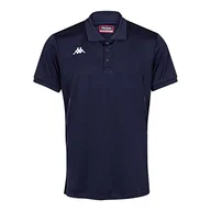 Koszulki męskie - Kappa Kappa Faedis męska koszulka polo tenisowa niebieski niebieski morski 8 Jahre 304TPM0 - miniaturka - grafika 1