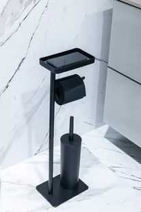 Stojak łazienkowy na papier, szczotka WC, stolik na telefon 1826 - Stojaki i wieszaki na papier toaletowy - miniaturka - grafika 1
