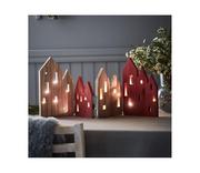 Oświetlenie świąteczne - Markslöjd 705743 - LED Dekoracja bożonarodzeniowa VIEW LED/0,9W/3V drewno/czerwona - miniaturka - grafika 1