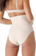 Majtki damskie - Lovable Beżowe Modelujące Majtki Figi Bezszwowe M J2A - miniaturka - grafika 1