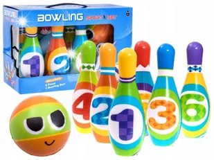 Kolorowe bezpieczne KRĘGLE dla dzieci ZA2211 - Zabawki i gry sportowe - miniaturka - grafika 1