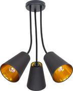 Lampy sufitowe - TK Lighting Lampa sufitowa WIRE GOLD 828 828 - miniaturka - grafika 1