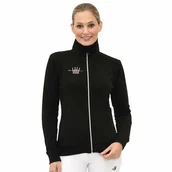 Bluzy sportowe damskie - Spooks Bluza damska LUHNA SS22 - black - miniaturka - grafika 1