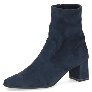 Caprice Damskie buty 9-25354-41, modne kozaki, granatowe stretch, 42 EU, Granatowy stretch, 42 EU - Kozaki damskie - miniaturka - grafika 1