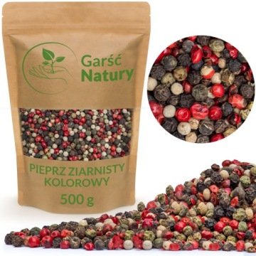 Pieprz kolorowy ziarnisty aromatyczny 500g Ziarno