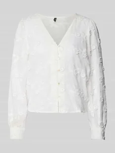 Bluzka z dekoltem w serek model Vero Moda - Bluzki damskie - miniaturka - grafika 1