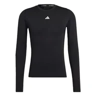 Koszulki męskie - adidas Tf LS Tee męska koszulka z długim rękawem, czarna, 4XL, czarny, 4XL - miniaturka - grafika 1