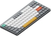 Klawiatury - Nuphy Air75 V2 Wireless Mechanical Keyboard Slim Lunar Gray Moss - miniaturka - grafika 1