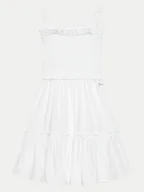 Sukienki i spódniczki dla dziewczynek - Guess Sukienka codzienna J4GK27 WG5S2 Biały Flare Fit - miniaturka - grafika 1