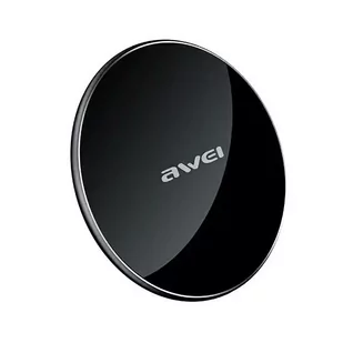 AWEI ład. indukcyjna W8 10W czarny/black - Ładowarki do telefonów - miniaturka - grafika 3