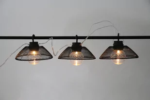 IL MIO POLUX Girlanda ASTRA 10 LED czarna IP20 2 AA nie dołączono 312990 - Lampy pozostałe - miniaturka - grafika 1
