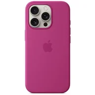 Etui i futerały do telefonów - Etui APPLE Silicone Case MagSafe do iPhone 16 Pro Żywy róż - miniaturka - grafika 1