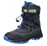 Śniegowce damskie - LICO ŚNIEGOWCE DZIECIĘCE Z LOGO NA ZIMĘ 30 Ż4F - miniaturka - grafika 1